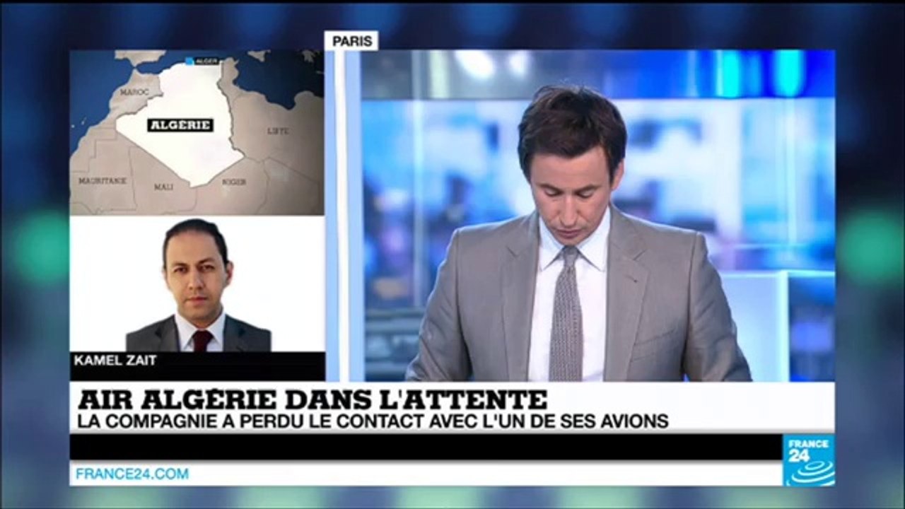 Air Algérie dans l'attente _ la compagnie a perdu le contact avec le vol AH5017 de Ouagadougou_(360p)