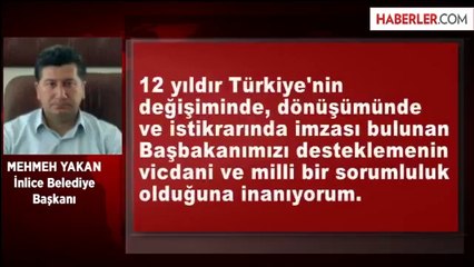 MHP'li Belediye Başkanı Başbakan'a Destek İçin Partisinden İstifa Etti