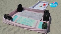 Astuce plage pour protéger sa serviette du sable