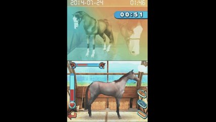 Alexandra Ledermann, journée d'entrainement