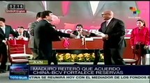 Maduro: Reservas del país se fortalecen por Fondo China-Venezuela