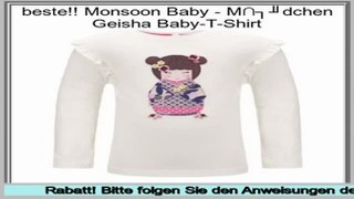 Best Value Monsoon Baby - M�dchen Geisha Baby-T-Shirt
