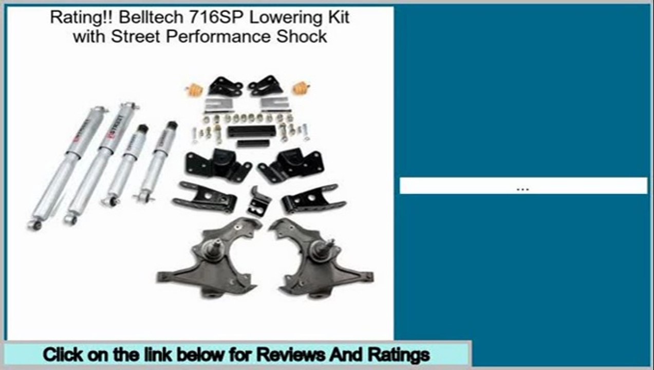 Best Value Belltech 716SP Lowering Kit with Street Performance Shock
