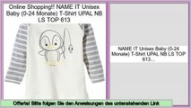Angebote heute NAME IT Unisex Baby (0-24 Monate) T-Shirt UPAL NB LS TOP 613