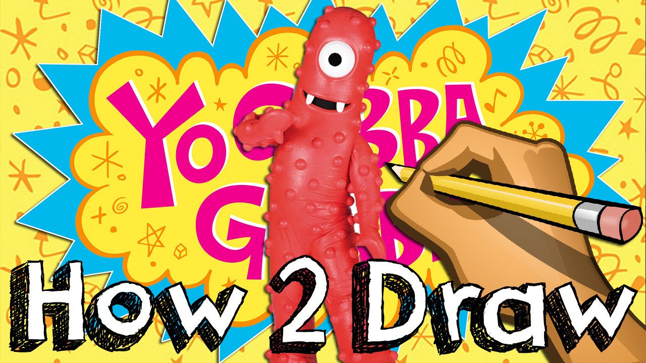 How 2 Draw Muno From Yo Gabba Gabba