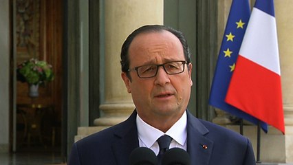 Vol #AH5017 : "Je veux dire aux familles toute ma solidarité, celle de la nation"