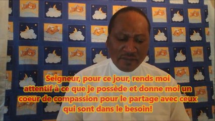 MATINALE DE PRIERE DU 26 JUILLET 2014