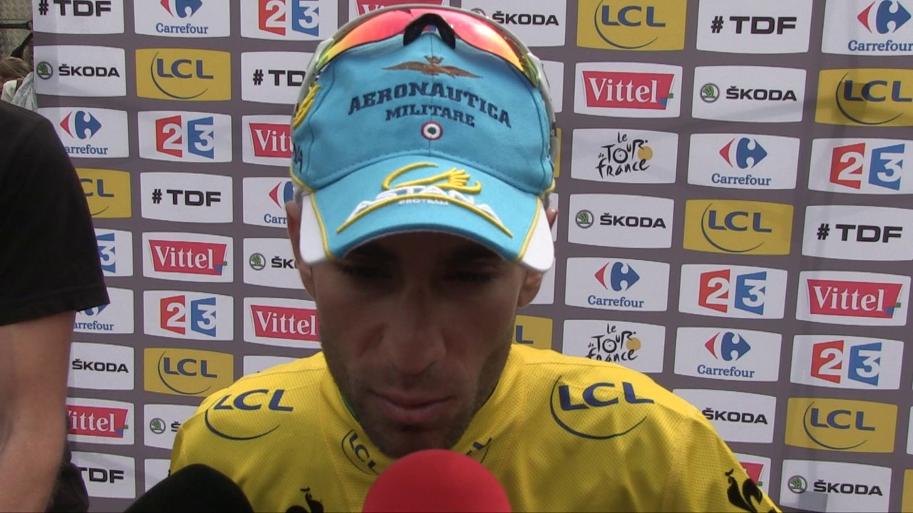 Tour de France 2014 - Etape 18 - Vincenzo Nibali maillot jaune avec 4 étapes sur ce Tour