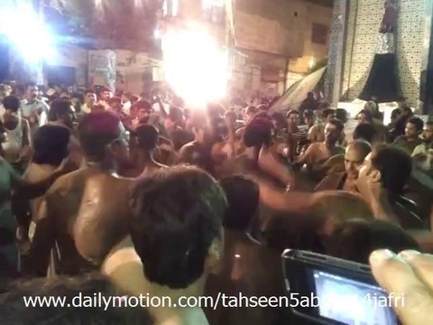 Zainab(S.A) Ne Aye Wain See Paye Maiyat De Sarane 24 Ramzan 2014 Sheraz Khan and Shahid Khan Party Sialkot