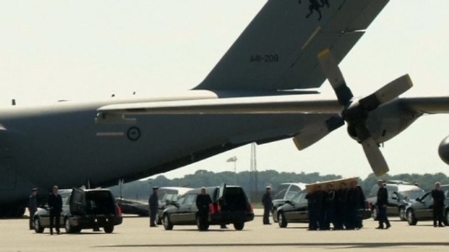 Investigation underway, as victims' bodies leave Ukraine