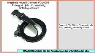 Hot Deals Concord FGL0001 - Fixiergurt für Lift; zweiteilig; einfarbig schwarz