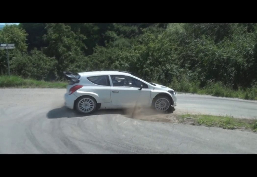 Essais pré-Allemagne 2014 NEUVILLE/BOUFFIER i20 WRC