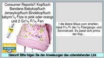 Niedrige Preise Kopftuch Bandana Babykopftuch Jerseykopftuch Bindekopftuch Babym�tze in pink oder orange und 2 Gr��en