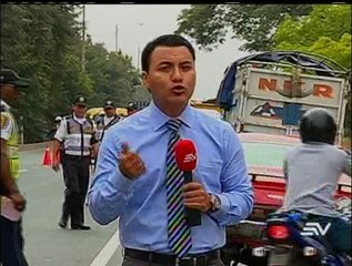 345 conductores fueron sancionados en dos horas en vía a la Costa