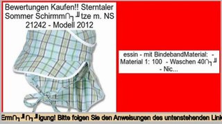 Niedrige Preise Sterntaler Sommer Schirmm�tze m. NS 21242 - Modell 2012