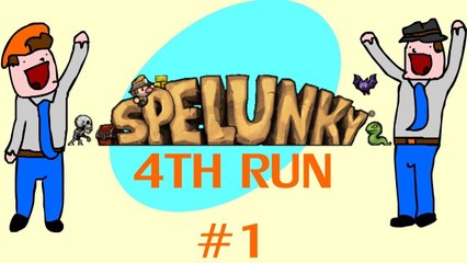 Spelunky 4th Run - Auto Erotic Asphyxiation And Stephen Hawking - Part 1 - DoTheGames