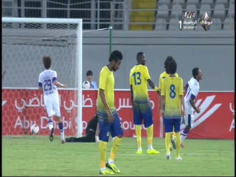 هدف كيمبو في مرمى النصر - بطولة العين الودية 2014 - النصر × العين