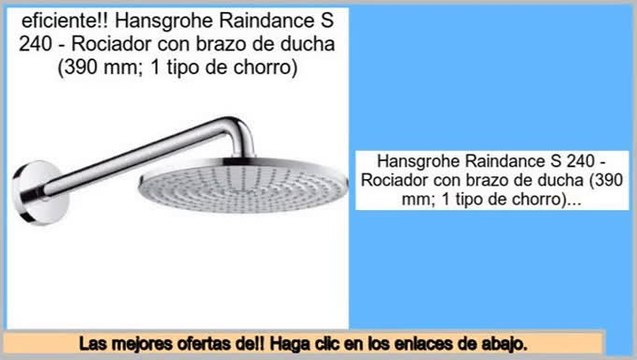 ventas de liquidaci�n Hansgrohe Raindance S 240 - Rociador con brazo de ducha (390 mm; 1 tipo de chorro)