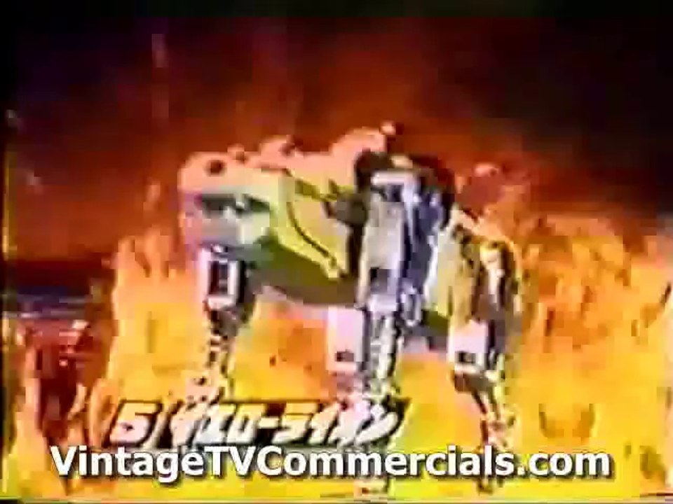 1970's Voltron Japanese toy TV Commercial