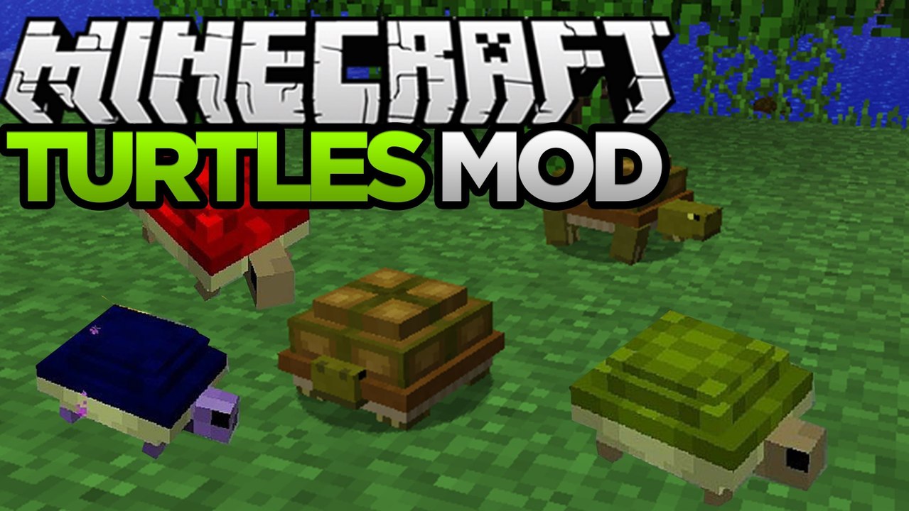 Teleporting Turtle Armour!!! - Minecraft Turtles Mod