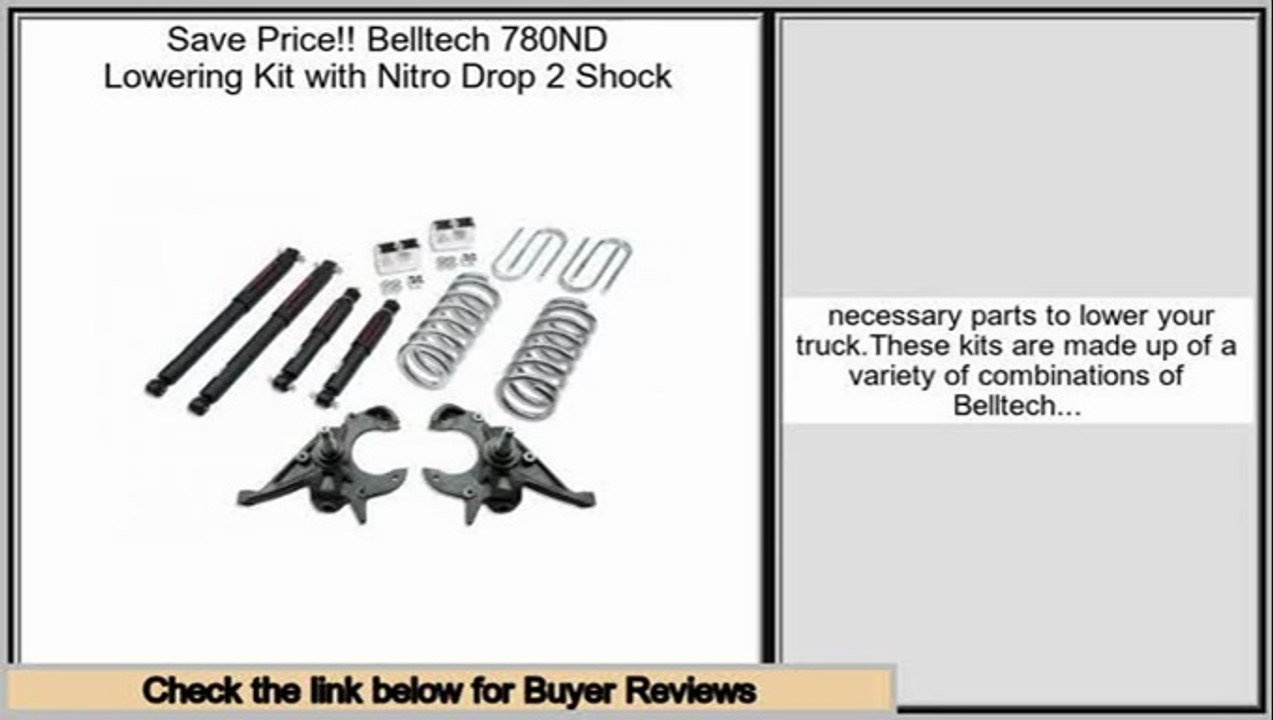 Best Deals Belltech 780ND Lowering Kit with Nitro Drop 2 Shock