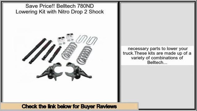 Best Deals Belltech 780ND Lowering Kit with Nitro Drop 2 Shock