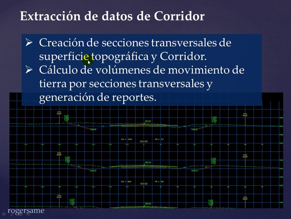 Tutoriales RG - AutoCAD Civil 3D 2014 - 46-CREACION DE SECCIONES TRANSVERSALES