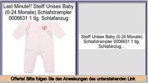 Am besten bewertet Steiff Unisex Baby (0-24 Monate) Schlafstrampler 0006631 1 tlg. Schlafanzug