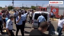 Polis Aracı Otomobille Çarpıştı: 2 Polis Yaralı