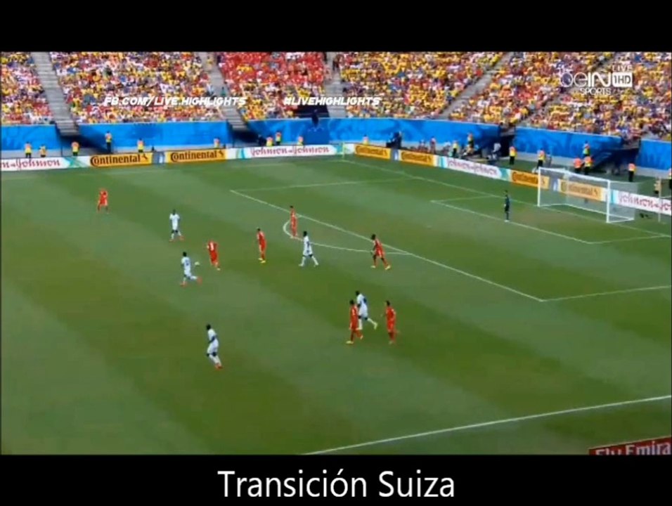 Goles Suiza Mundial Brasil 2014