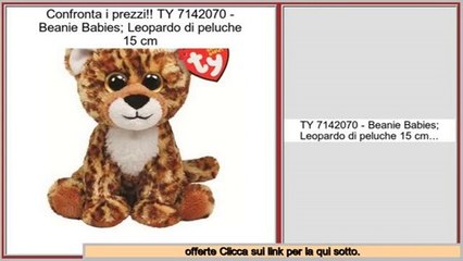 il miglior prezzo!migliore TY 7142070 - Beanie Babies; Leopardo di peluche 15 cm