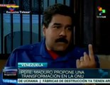 (Vídeo) Entrevista al presidente Nicolás Maduro en Telesur en Inglés
