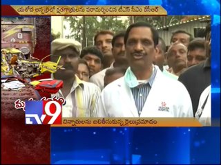 Who is to blame for Medak train accident?