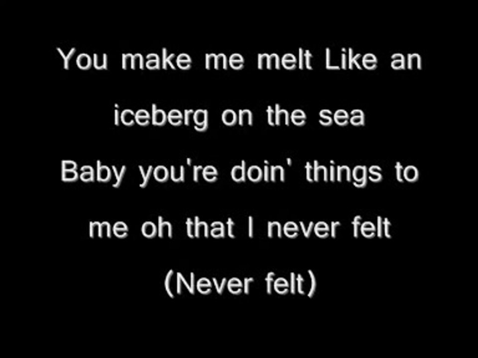 Like An Iceberg - Claude Kelly (Lyrics / Paroles)