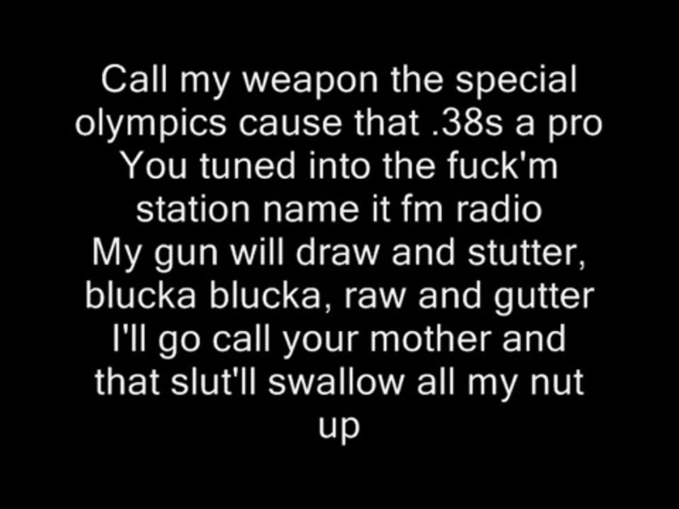 Buried In Vocabulary - Chino XL ft. Horseshoe (Lyrics / Paroles)