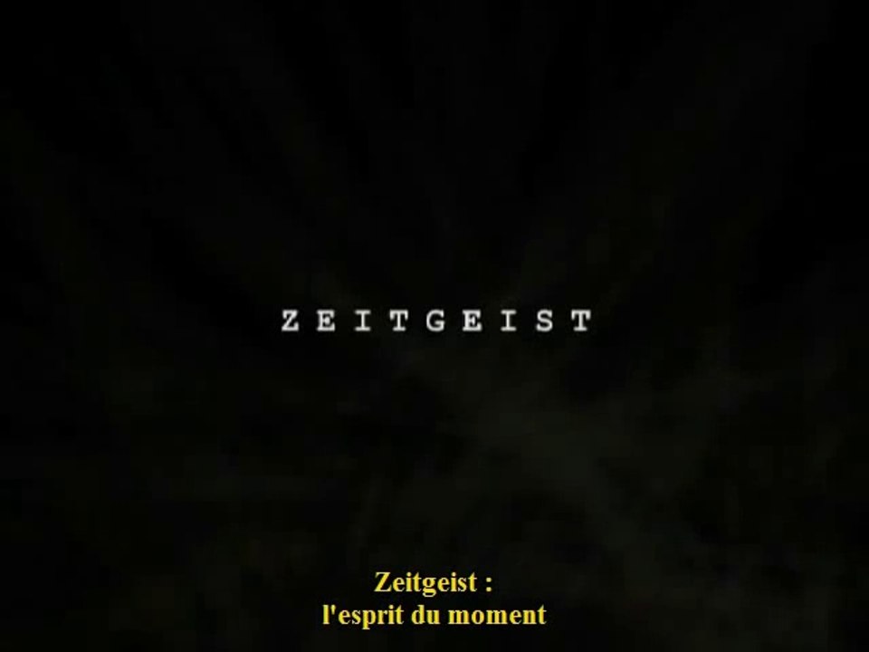 Zeitgeist : The Movie - Partie 1 - Peter Joseph (VOSTFR) (1/2)