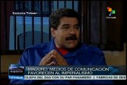 Maduro habla del papel de los medios en los intereses del imperialismo
