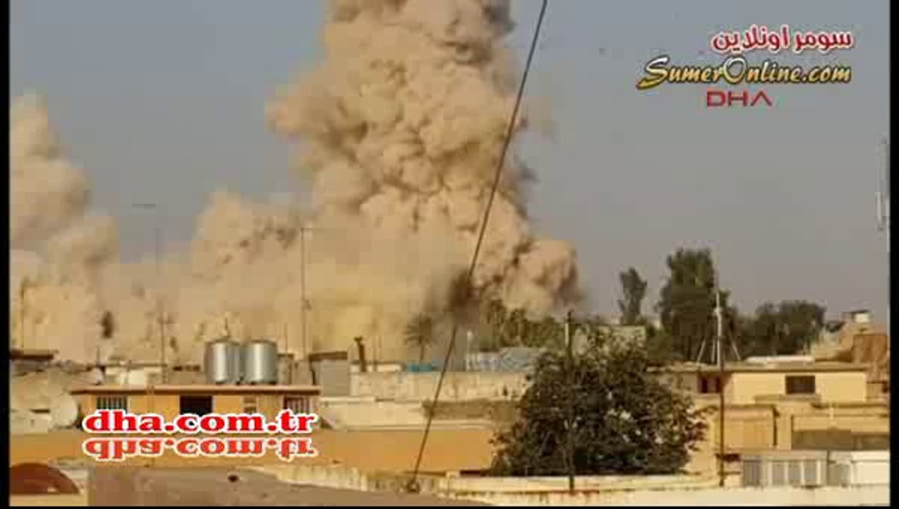 IŞİD  MUSULDAKİ  HZ YUNUS TÜRBESİNİ HAVAYA UÇURDU