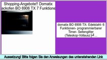 Sparen Preis Domatix Backofen BO 6906 TX 7 Funktionen