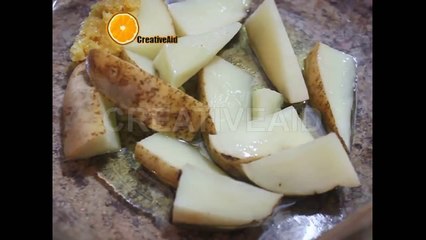 طريقة سهله ولذيذه لعمل ودجز البطاطس الكلاسيكية