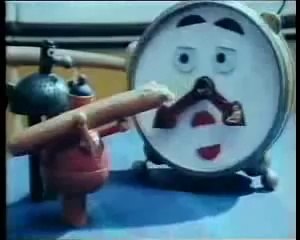 Os Dois Heróis - Animação Stop Motion - O despertador - Glub Glub