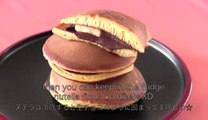 How to Make Dorayaki (Japanese Red Bean Pancake) with Nutella Recipe どら焼き レシピ