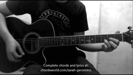 Tayo Chords by Sarah Geronimo - How To Play - chordsworld.com