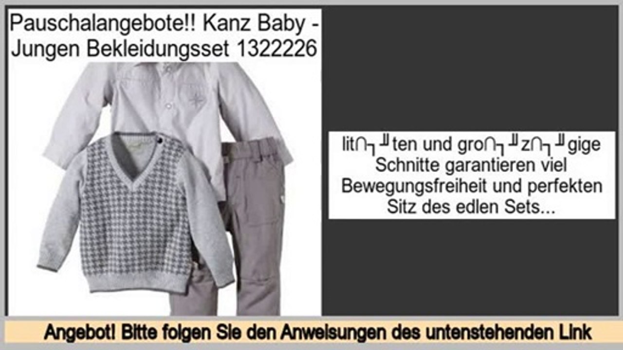 Online Shopping Kanz Baby - Jungen Bekleidungsset 1322226