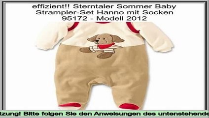effizient Sterntaler Sommer Baby Strampler-Set Hanno mit Socken 95172 - Modell 2012