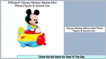 Consumer Reports Disney Mickey Minnie Mini Plane Figure & Sound Car