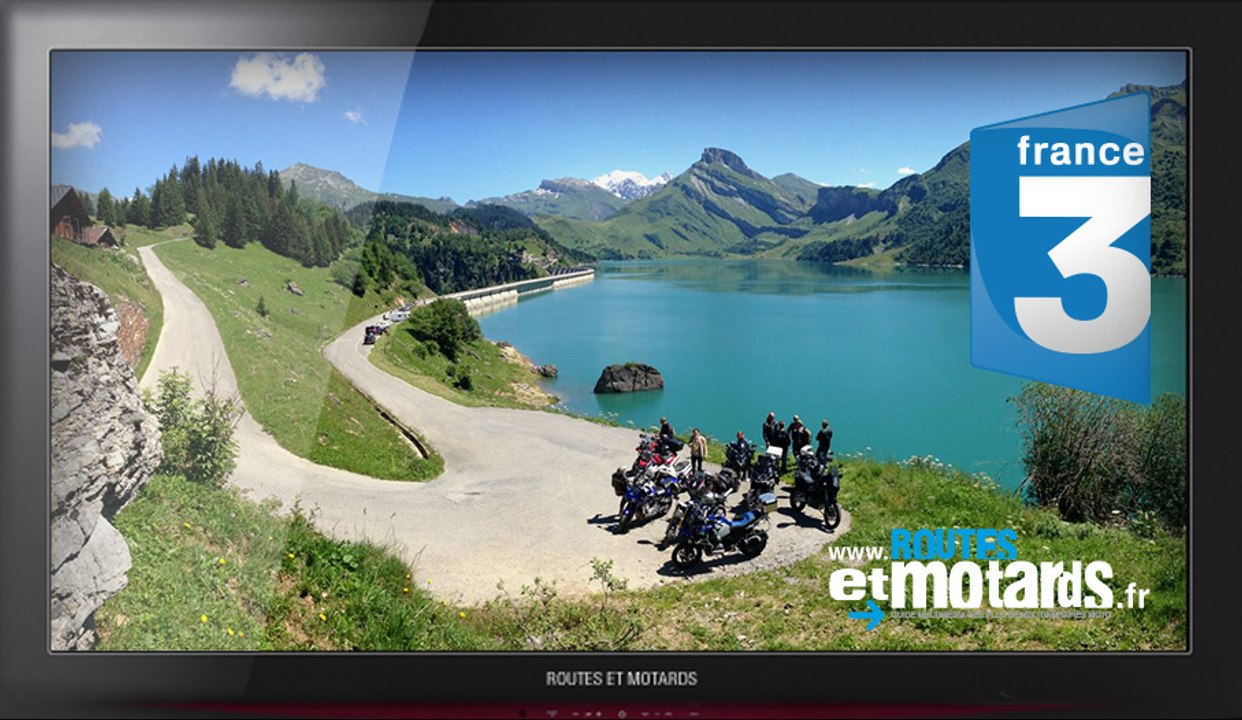 Tour du Mont-Blanc en moto sur France3 avec Routes et Motards