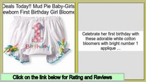 Last Minute Mud Pie Baby-Girls Newborn First Birthday Girl Bloomer