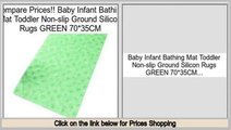 Reviews And Ratings Baby Infant Bathing Mat Toddler Non-slip Ground Silicon Rugs GREEN 70*35CM