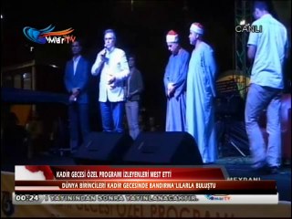 KADİR GECESİ ÖZEL PROGRAMI İZLEYENLERİ MEST ETTİ